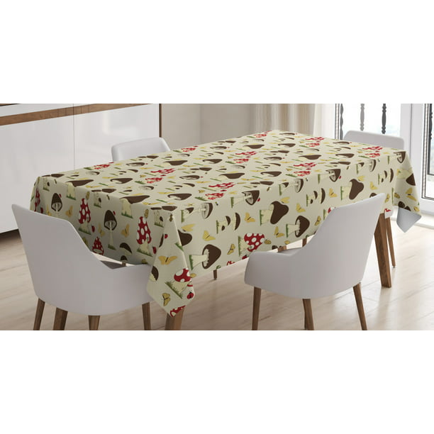 Ambesonne Reptile Tablecloth Dining Room Kitchen Rectangular Table Cover Wild Milk Snake Enjoying Life Creepy Toxic Creature Nature Themed Print Multicolor 52 X 70 